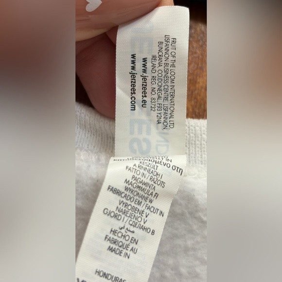 Mardi Gras graphic print novelty white, purple, green, gold sweatshirt size XL - Picture 4 of 13